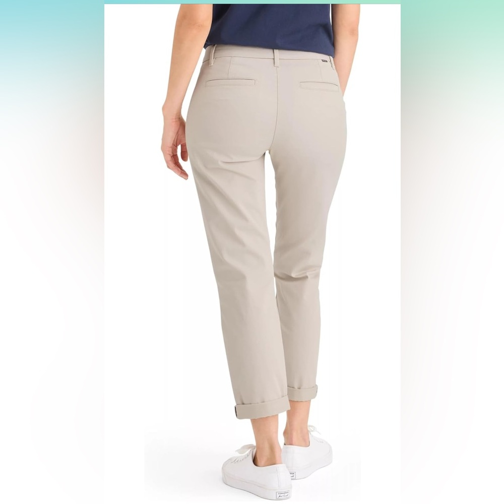 Dockers weekend chino slim ankle Sahara Khaki 27 - Picture 2 of 5